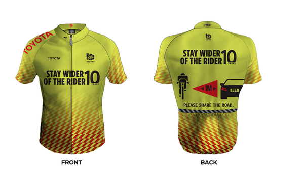 10 the Anniversary Lumo Yellow Jersey - ONLINE SOLD OUT