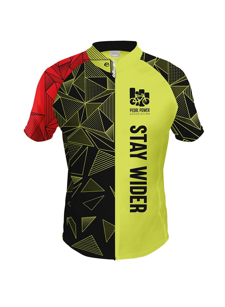 Stay Wider of the Rider Short Sleeve Jerseys LUMO WITH RED SLEEVE ...